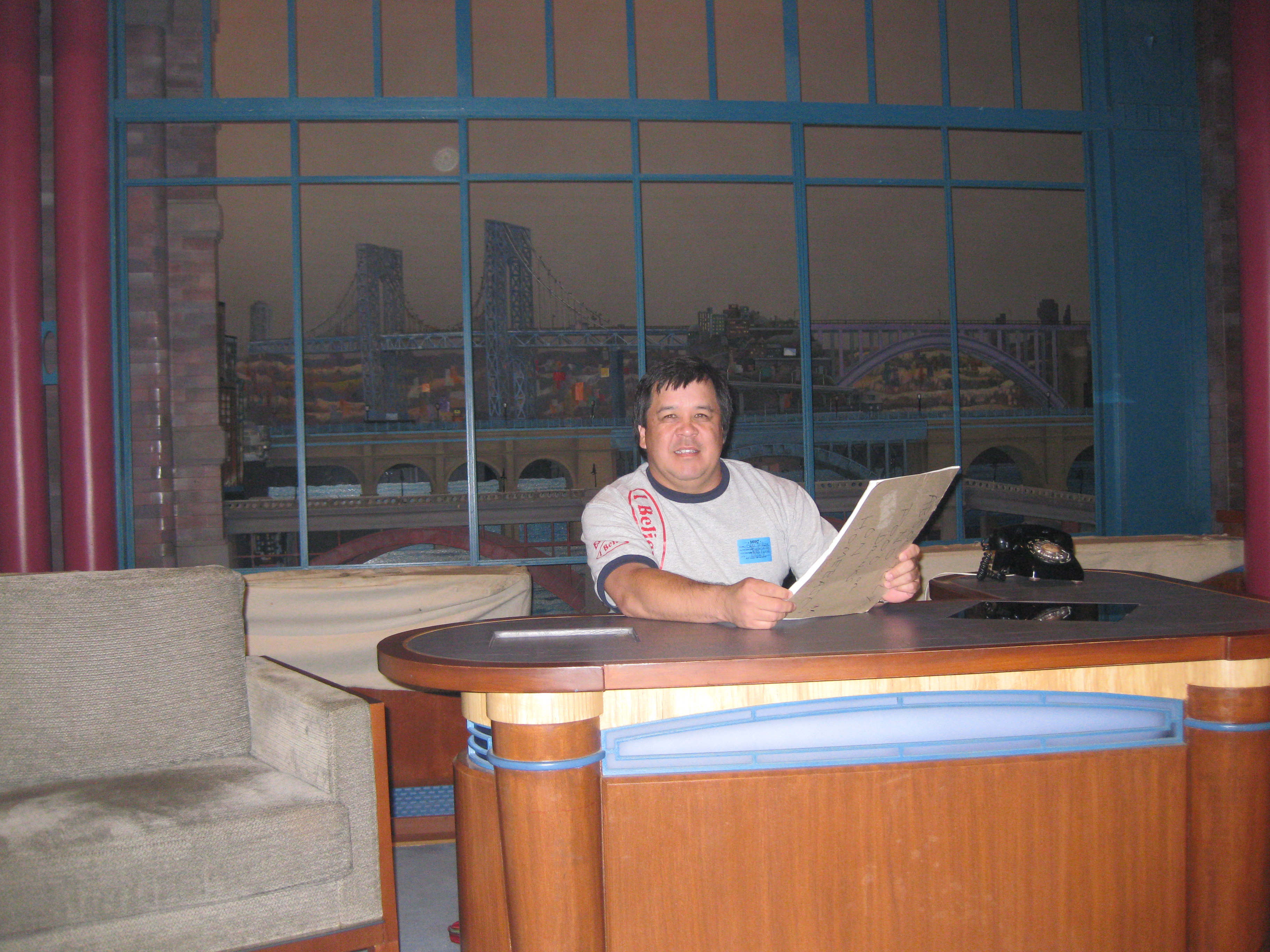 David Letterman Desk